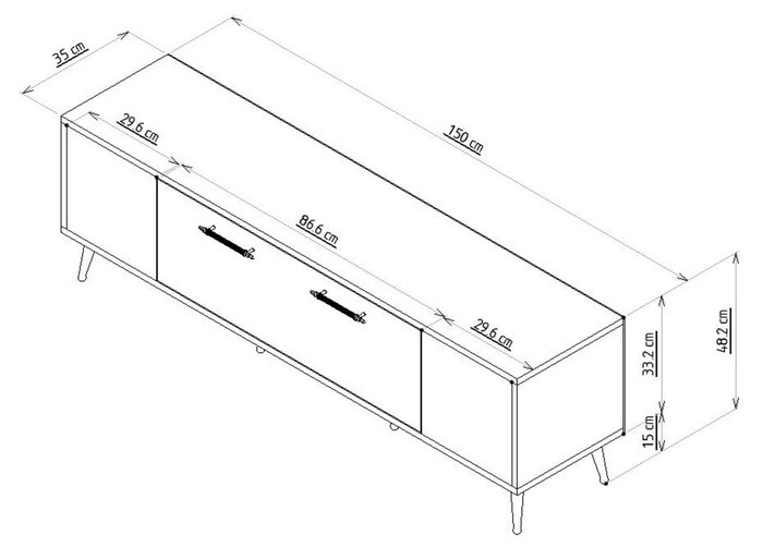 Hanah Home Soporte de TV Antracita y Plata Hanah Home Soporte de TV Antracita y Plata